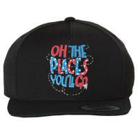 Hot Air Balloon Oh The Places You’Ll Go When You Read Wool Snapback Cap