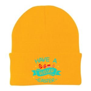 Have A Blessed Easter Blessings Jesus Christ Resurrection Gift Knit Cap Winter Beanie