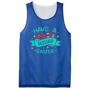 Have A Blessed Easter Blessings Jesus Christ Resurrection Gift Mesh Reversible Basketball Jersey Tank