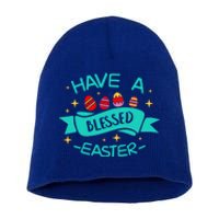 Have A Blessed Easter Blessings Jesus Christ Resurrection Gift Short Acrylic Beanie