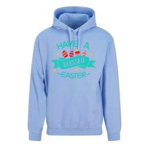 Have A Blessed Easter Blessings Jesus Christ Resurrection Gift Unisex Surf Hoodie