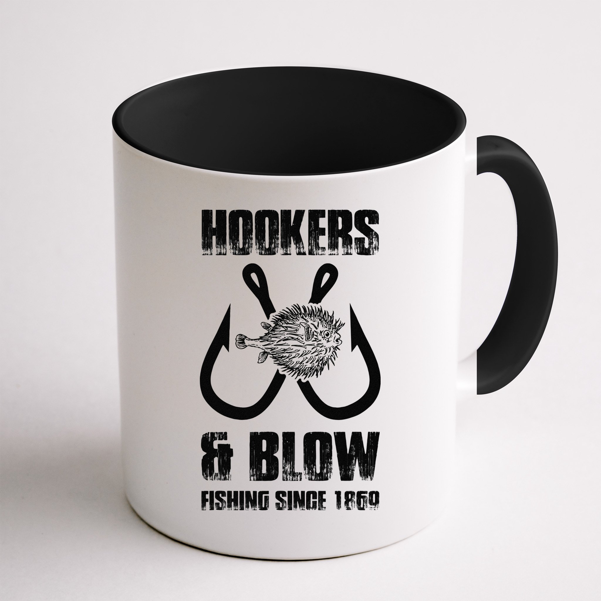 Hooker And Blow Fishing Since 1869 Mug