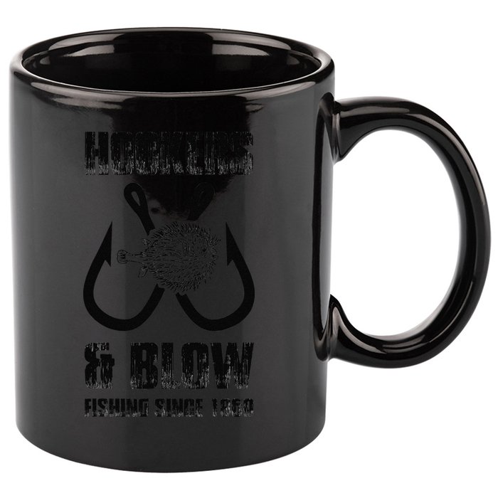 Hooker And Blow Fishing Since 1869 11oz C Handle Ceramic Mug