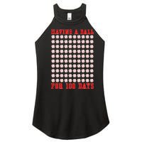 Having A Ball For 100 Days Of School 100th Baseball Women's Perfect Tri Rocker Tank