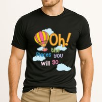 Hot Air Balloon Oh The Places You’Ll Go When You Read Cooling Performance Crew T-Shirt