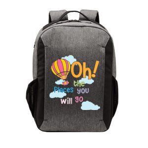 Hot Air Balloon Oh The Places You’Ll Go When You Read Vector Backpack