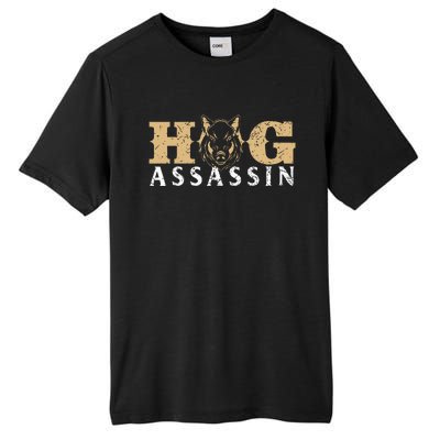 Hog Assassin Boar Hunting Wild Hog Hunter Tall Fusion ChromaSoft Performance T-Shirt