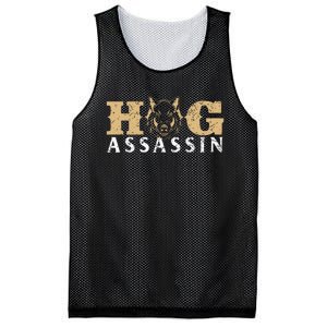 Hog Assassin Boar Hunting Wild Hog Hunter Mesh Reversible Basketball Jersey Tank