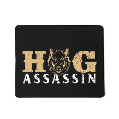 Hog Assassin Boar Hunting Wild Hog Hunter Mousepad