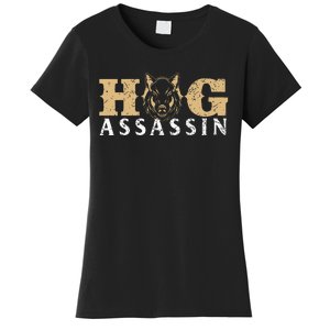 Hog Assassin Boar Hunting Wild Hog Hunter Women's T-Shirt