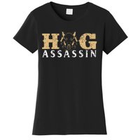 Hog Assassin Boar Hunting Wild Hog Hunter Women's T-Shirt