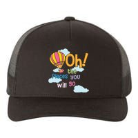 Hot Air Balloon Oh The Places You’Ll Go When You Read Yupoong Adult 5-Panel Trucker Hat