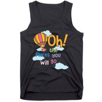 Hot Air Balloon Oh The Places You’Ll Go When You Read Tank Top