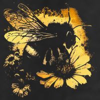 Honeybee And Bumble Bee For American Hive Beekeepers Adult Drive Performance Visor