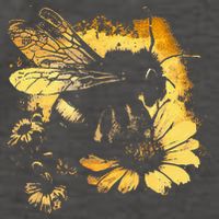Honeybee And Bumble Bee For American Hive Beekeepers Vector Backpack
