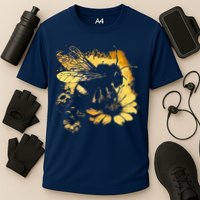 Honeybee And Bumble Bee For American Hive Beekeepers Cooling Performance Crew T-Shirt