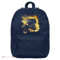 Honeybee And Bumble Bee For American Hive Beekeepers 16 in Basic Backpack