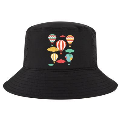 Hot Air Balloon Balloonist Hot Air Balloon Ride Cool Comfort Performance Bucket Hat