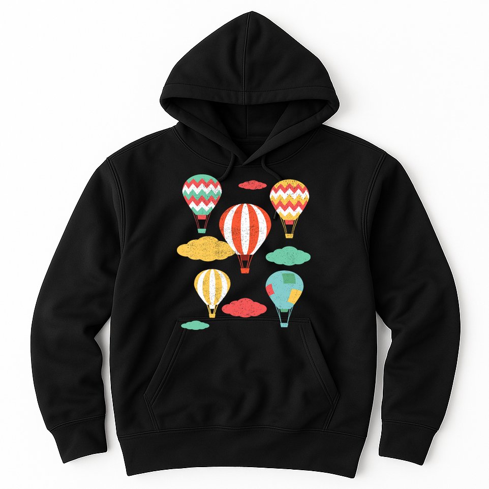 Hot Air Balloon Balloonist Hot Air Balloon Ride Hoodie