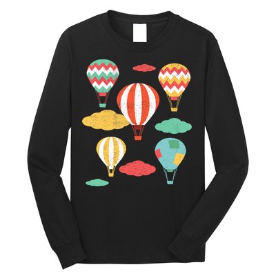 Hot Air Balloon Balloonist Hot Air Balloon Ride Long Sleeve Shirt