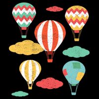 Hot Air Balloon Balloonist Hot Air Balloon Ride 16 in Basic Backpack