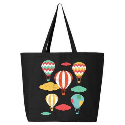 Hot Air Balloon Balloonist Hot Air Balloon Ride 25L Jumbo Tote