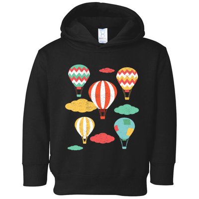 Hot Air Balloon Balloonist Hot Air Balloon Ride Toddler Hoodie