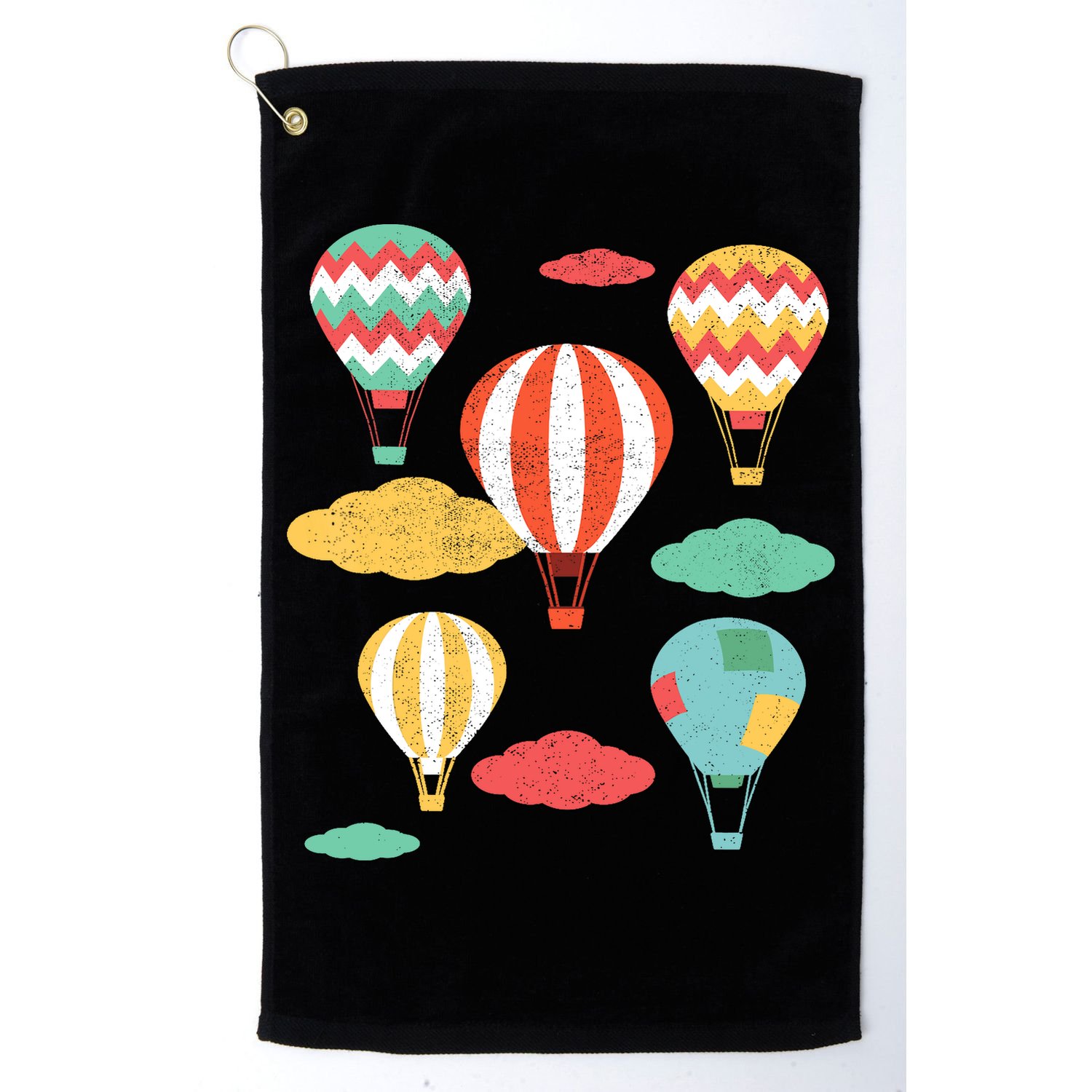 Hot Air Balloon Balloonist Hot Air Balloon Ride Golf Towel