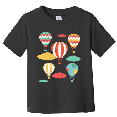 Hot Air Balloon Balloonist Hot Air Balloon Ride Toddler T-Shirt