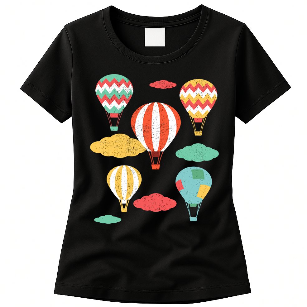 Hot Air Balloon Balloonist Hot Air Balloon Ride Womens T-Shirt