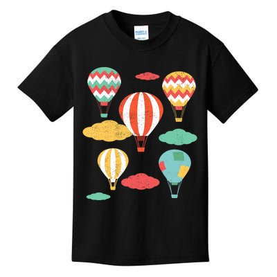 Hot Air Balloon Balloonist Hot Air Balloon Ride Kids T-Shirt