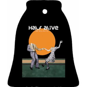 Halfs Alive Band Ceramic Bell Ornament