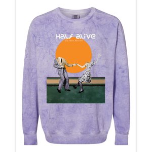 Halfs Alive Band Colorblast Crewneck Sweatshirt