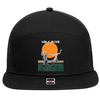 Halfs Alive Band 7 Panel Mesh Trucker Snapback Hat