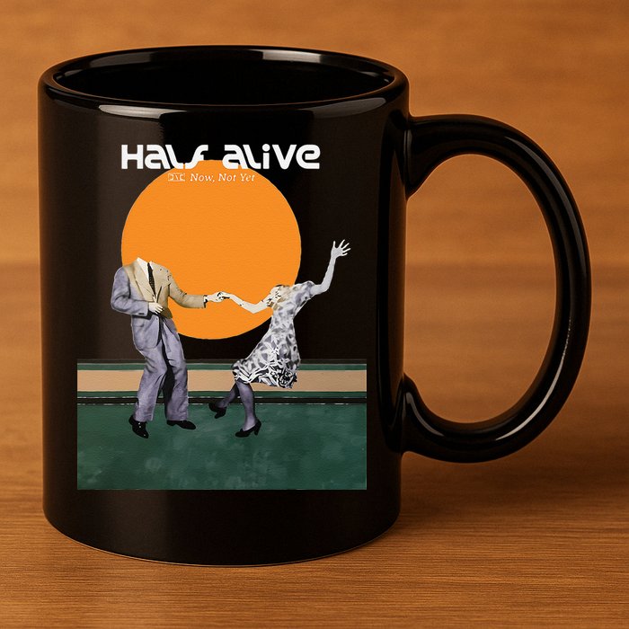 Halfs Alive Band 11oz C Handle Ceramic Mug