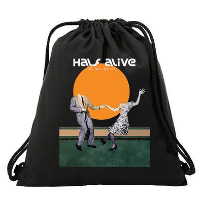 Halfs Alive Band Drawstring Bag