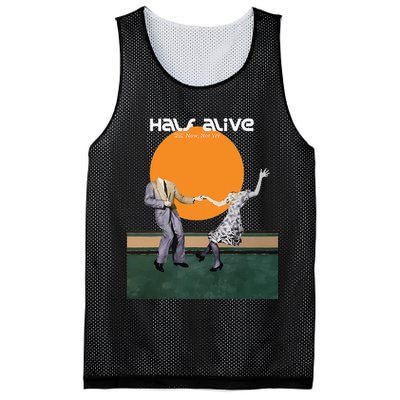 Halfs Alive Band Mesh Reversible Basketball Jersey Tank