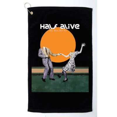 Halfs Alive Band Golf Towel