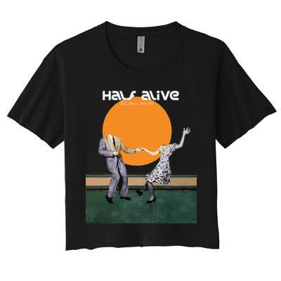 Halfs Alive Band Women's Crop Top Tee