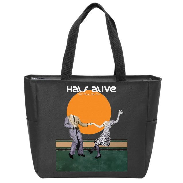 Halfs Alive Band Zip Tote Bag