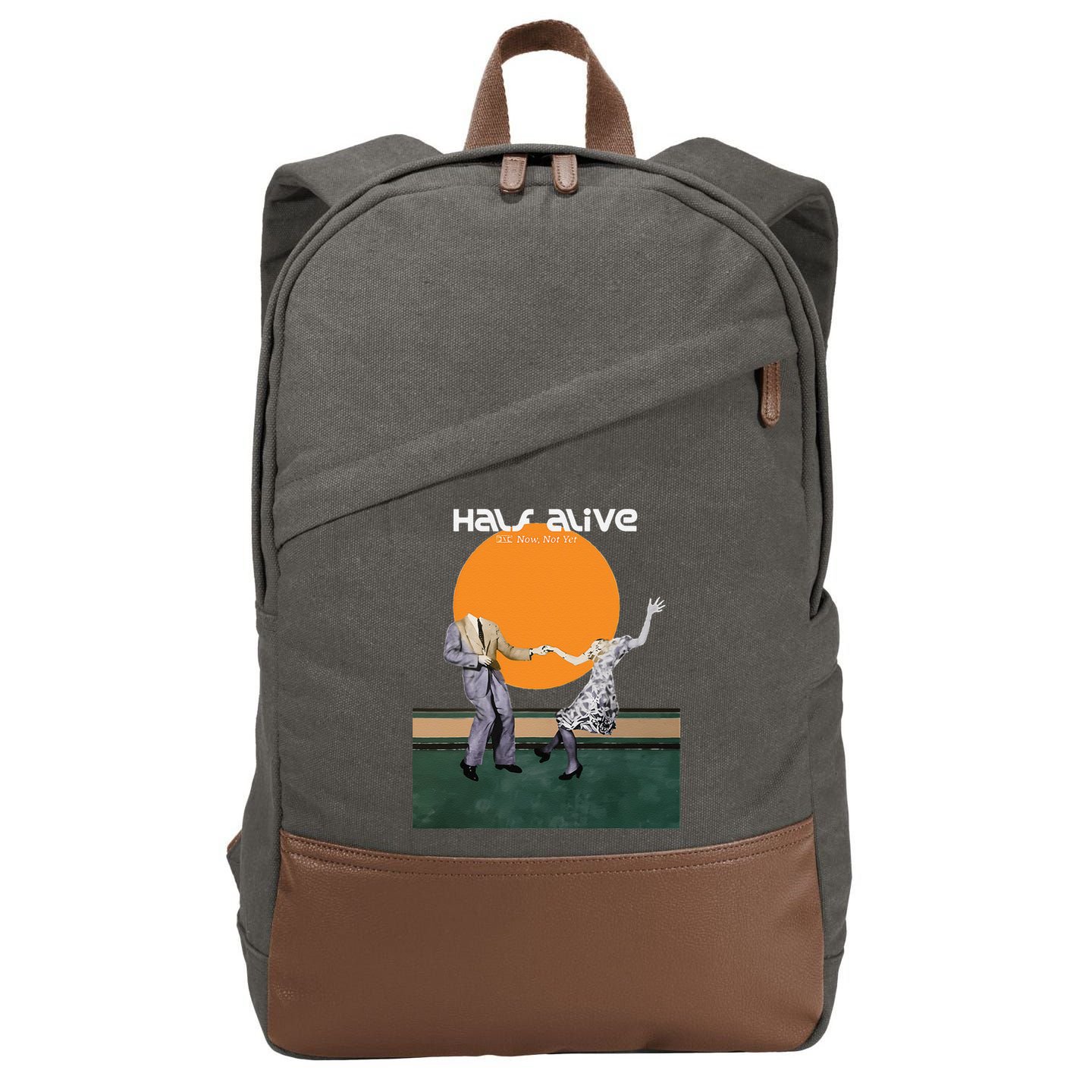 Halfs Alive Band Cotton Canvas Backpack