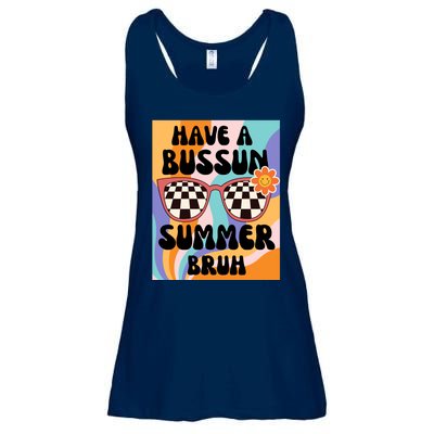 Have A Bussin Summer Bruh End Of School Sunglass Retro Ladies Essential Flowy Tank