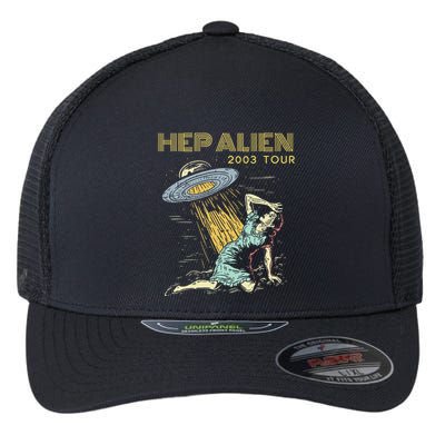 Hep Alien Band Pop Culture Flexfit Unipanel Trucker Cap