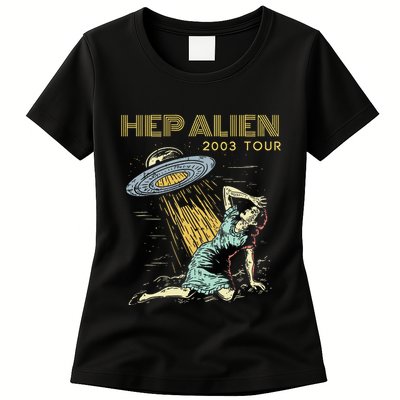Hep Alien Band Pop Culture Womens T-Shirt