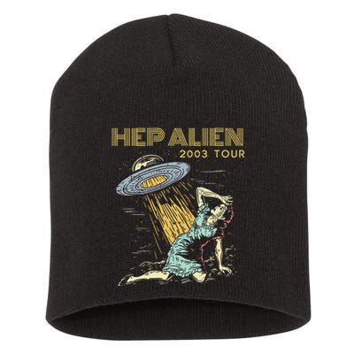 Hep Alien Band Pop Culture Short Acrylic Beanie