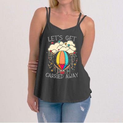 Hot Air Balloon Ride Balloonist Ballooning Gas Balloon Women's Strappy Tank