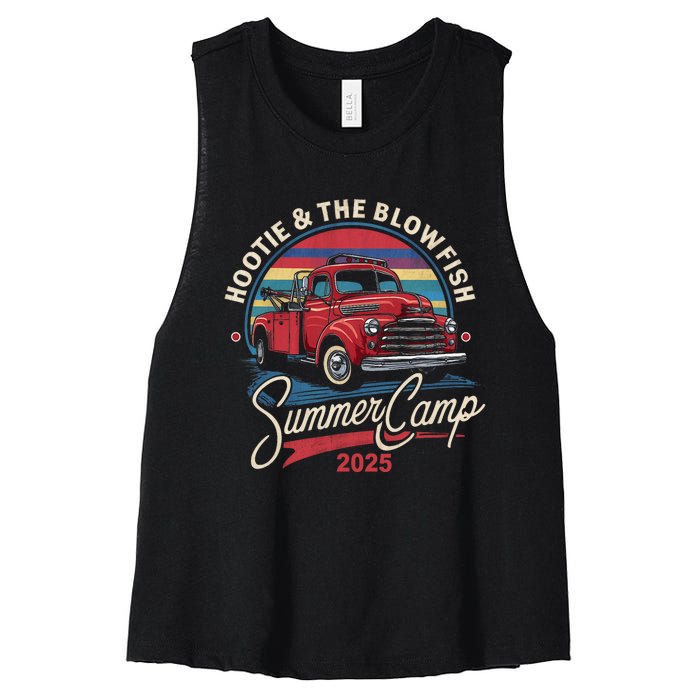 Hootie And Blowfish 2025 Summer Camp Truck Vintage Women's Racerback Cropped Tank