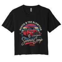 Hootie And Blowfish 2025 Summer Camp Truck Vintage Women's Crop Top Tee