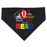 Hot Air Balloon Oh The Places You’Ll Go When You Read USA-Made Doggie Bandana