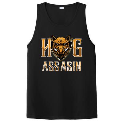 Hog And Boar Assasin Animal Hunter Hog Gift PosiCharge Competitor Tank